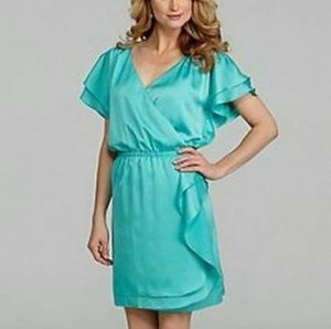Antonia Melania Tropical Green Dress